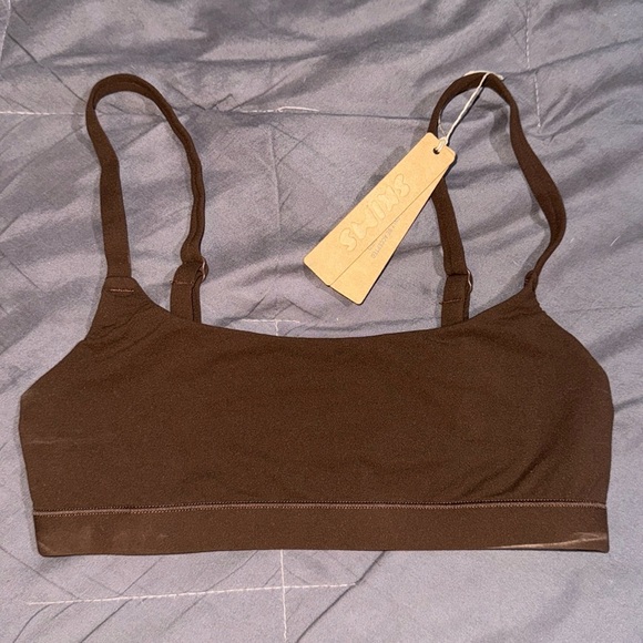 SKIMS BRALETTE “COCOA” - Picture 1 of 6